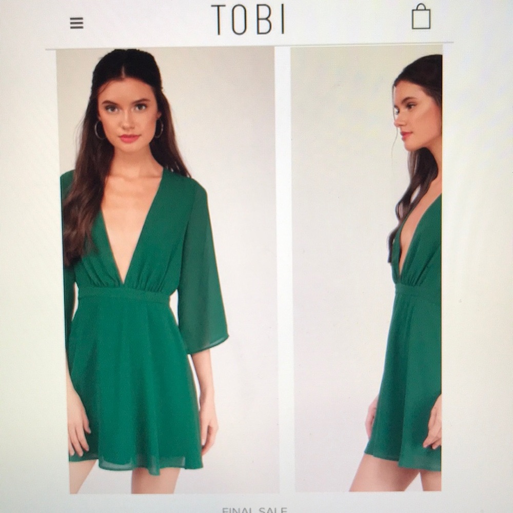 Never worn before Tobi dress with tags